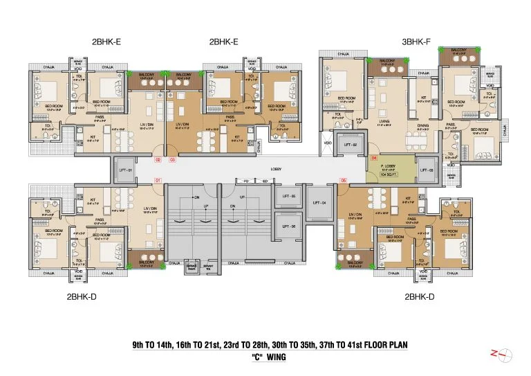3 BHK Flats in Malad