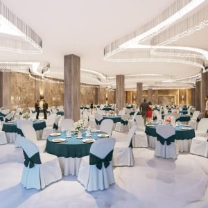 Banquet Hall With People